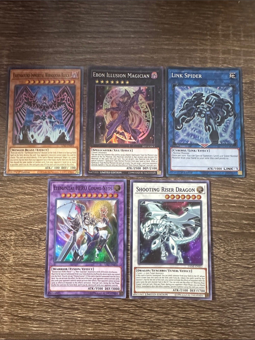 Yu-gi-oh Card Bundle 5 Cards